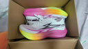 燃動(dòng)力輕燃1.0專(zhuān)業(yè)減震跑步鞋碳板減震緩震馬拉松中考體測專(zhuān)用專(zhuān)業(yè)跑鞋 夏日繽紛【送背袋+曬單送豪禮】 36 (230mm) 【尺碼偏小，拍大一碼】 曬單實(shí)拍圖