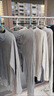海瀾之家保暖內衣男士秋衣秋褲男純棉100%純棉保暖衣男秋衣套裝打底棉毛衫 高支100%純棉10A抗菌防螨-淺灰 XL -175/100(130-150斤) 曬單實(shí)拍圖