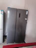 美菱收納師532L對開(kāi)門(mén)冰箱一級能效雙變頻風(fēng)冷無(wú)霜節能凈味抗菌纖薄機身典雅灰BCD-532WPCX國家補貼 曬單實(shí)拍圖
