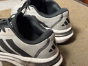 阿迪達斯 （adidas）男鞋女鞋戶(hù)外訓練舒適透氣休閑運動(dòng)跑步鞋 淺灰/碳黑/一號黑 44.5 曬單實(shí)拍圖