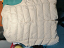 雪中飛（SNOWFLYING）短款內搭羽絨服馬甲女士2025新款輕薄時(shí)尚V領(lǐng)背心保暖秋冬季外套 白杏米 L 105-120斤 曬單實(shí)拍圖