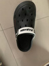 俞兆林（YUZHAOLIN）洞洞鞋男女戶(hù)外厚底透氣涼鞋沙灘運動(dòng)涼拖鞋 YY355 黑色 42/43 曬單實(shí)拍圖