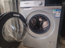 西門(mén)子（SIEMENS）無(wú)界系列 10公斤全自動(dòng)變頻滾筒洗衣機家用 智能除漬 防過(guò)敏程序 除菌液洗 WG52E1U80W 單洗 曬單實(shí)拍圖