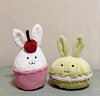 Jellycat新品甜點(diǎn)邦尼兔紙杯馬卡龍兔子蛋糕毛絨玩偶蛋糕高顏值 馬卡龍蛋糕兔配防塵袋 曬單實(shí)拍圖