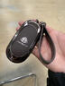 淺派適用于新款梅賽德斯邁巴赫s480鑰匙套奔馳s級s680gls480殼gls600 C款邁巴赫復古棕方形扣 曬單實(shí)拍圖