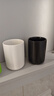全季酒店同款洗漱杯家用衛生間情侶刷牙缸杯子賓館陶瓷漱口杯套裝 黑白一對 曬單實(shí)拍圖