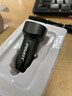 品勝車(chē)載充電器金屬60W超級快充點(diǎn)煙器車(chē)充一拖二汽車(chē)轉換器 魔幻黑 曬單實(shí)拍圖