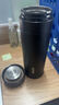 蘇泊爾（SUPOR）保溫杯316L不銹鋼男女士便攜商務(wù)車(chē)載茶濾水杯伴手禮生日禮物 曬單實(shí)拍圖