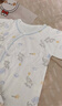 貝瑞加（Babyprints）新生兒連體衣2件裝嬰兒純棉衣服四季護肚爬服初生寶寶內衣 熊象52 曬單實(shí)拍圖