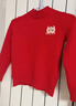 班尼路（Baleno）兒童紅色毛衣秋冬新年款男女童拜年服中大童加絨針織衫本命年衣服 曬單實(shí)拍圖