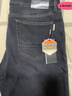 利郎加絨牛仔褲男冬季褲子中腰25新款遠紅外發(fā)熱保暖威化太陽(yáng)牛仔男褲 黑色（長(cháng)褲G5DNZ80101） 37 (185/94B) 曬單實(shí)拍圖
