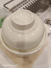 佩爾森奶油風(fēng)陶瓷泡面碗帶蓋學(xué)生宿舍用酸奶碗可愛(ài)餐具碗筷套裝 曬單實(shí)拍圖