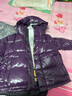 高梵黑金鵝絨服先鋒5.0四格2025新款小個(gè)子通勤女士羽絨服 紫金5號 M 曬單實(shí)拍圖