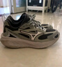 美津濃（MIZUNO）25年新款 ASTRO LS 運動(dòng)跑步鞋男女厚底緩震回彈專(zhuān)業(yè)慢跑鞋 03/木炭黑/鼠尾草灰/石灰白 41 (265mm) 曬單實(shí)拍圖