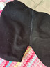 鴨鴨（YAYA）戶(hù)外休閑鵝絨羽絨褲女士2025秋冬新品高腰外穿工裝長(cháng)褲FL 黑色 S (165) 72A 曬單實(shí)拍圖