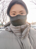 蕉下口罩冬季男士防寒保暖口罩騎行防風(fēng)面罩女防曬口罩高顏值絨感保暖 曬單實(shí)拍圖