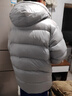 天石鵝鎧甲白鵝絨羽絨服男士輕暖女士中厚冬季東北嚴寒外套2.0版G306 銀樺灰色 男女同款 2.0升級 L 175/96A 曬單實(shí)拍圖