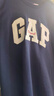 GAP男女裝2025秋季新款字母logo抓絨圓領(lǐng)衛衣合身上衣美版 海軍藍 S 美碼 M亞洲碼175/92A 曬單實(shí)拍圖