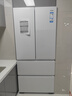 海爾（Haier）山茶花「485升級」510L法式多門(mén)母嬰冰箱全空間保鮮超薄零嵌除菌凈味BCD-510WGHFD1BWFU1國家補貼 曬單實(shí)拍圖