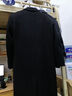 伯爵卓爾【墊肩設計長(cháng)款過(guò)膝】全羊毛雙面呢大衣100%男士2025秋冬通勤外套 月夜黑【無(wú)內膽】 (衣長(cháng)=112~122cm) M (建議115-130斤) 曬單實(shí)拍圖