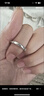 溥畔老鳳凰9999純銀戒指女素圈指環(huán)小眾設計食指戒時(shí)尚個(gè)性手飾品感 閃鉆素圈戒指老鳳祥同款 曬單實(shí)拍圖