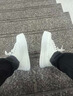 森馬男鞋春季百搭休閑高級感板鞋男士運動(dòng)厚底增高沖孔透氣小白鞋子男 米卡其 （基礎款） 41 曬單實(shí)拍圖