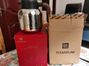 琪虎保溫壺內外純鈦溫顯燜茶壺悶戶(hù)外泡茶全鈦家用1L桌面壺- 不帶茶網(wǎng) 曬單實(shí)拍圖
