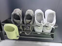 爾思家浴室拖鞋掛架衛生間神器大全瀝水架免打孔置物架墻上壁掛式鞋架 槍灰色-三人位 曬單實(shí)拍圖