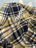 巴拉巴拉童裝男童襯衫長(cháng)袖中大童格子印花襯衣秋冬加絨上衣潮 曬單實(shí)拍圖