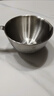 美廚（MAXCOOK）304不銹鋼料理碗 量杯打蛋碗烘焙工具攪拌碗盆14cm MCPJ7360 曬單實(shí)拍圖