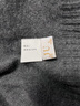 金菊【綿羊毛100%】?jì)羯獍姹承寞B穿百搭圓領(lǐng)無(wú)袖針織羊毛衫女式馬甲 灰色 XL 曬單實(shí)拍圖