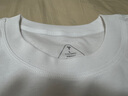 拇指白小T李乃文同款二代水光魔術(shù)T恤男秋冬純棉百搭打底衫 皓白 L 曬單實(shí)拍圖