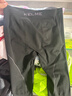 卡爾美（KELME）緊身褲男彈力壓縮褲跑步訓練運動(dòng)褲打底一體織健身褲 瑪瑙黑 XL 曬單實(shí)拍圖