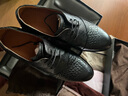 諾貝達（ROBERTA DI CAMERINO）意大利進(jìn)口男士商務(wù)休閑皮鞋舒適系帶西裝鞋英倫風(fēng)圓頭德比皮鞋 曬單實(shí)拍圖