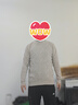 杉杉【重磅加厚】羊毛衫男保暖舒適軟糯秋冬商務(wù)休閑套頭毛衣打底衫 曬單實(shí)拍圖