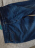 海瀾之家（HLA）牛仔褲男皮標點(diǎn)綴直筒褲五袋款褲子男秋季新復古回潮 牛仔藍過(guò)渡色（中）4F 2XL 185/92A 曬單實(shí)拍圖