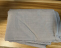 MUJI 水洗棉 床單 單件被單純棉床上用品 學(xué)生宿舍  全棉 灰色 雙人床用 220cm*260cm 曬單實(shí)拍圖