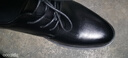 YRC意爾康男鞋正裝商務(wù)皮鞋低幫系帶皮鞋男英倫潮流男鞋真皮男鞋 黑色內增高款 單層 11030 41 曬單實(shí)拍圖