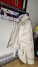艾萊依【宋佳同款】御風(fēng)鵝絨服女羽絨服25冬季新款簡(jiǎn)約收腰顯瘦保暖外套 乳灰米 M 【建議110-130斤】 160/84A 曬單實(shí)拍圖