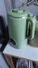 品牌豆漿機加熱家用全自動(dòng)免煮破壁機多功能無(wú)渣果汁機料理輔食機 綠色豆漿機 1.2L 曬單實(shí)拍圖