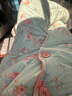 秋鹿睡衣女睡衣女三層加厚夾棉加厚碎花高級感家居服套裝新款 曬單實(shí)拍圖