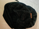 逐港帽子男士冬季加絨保暖針織毛線(xiàn)帽冷帽包頭春秋男士光頭堆堆帽四季 加絨-黑色 曬單實(shí)拍圖