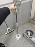 百家好世旋轉拖把32cm拖布127cm桿長(cháng)2棉頭家用一拖凈免手洗2025款甩干桶 曬單實(shí)拍圖