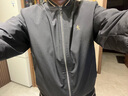 與狼共舞【黑金石墨烯】羽絨夾克冬季棒球領(lǐng)男士百搭休閑保暖羽絨服外套男 曬單實(shí)拍圖