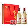紅星二鍋頭 大曲釀 清香型白酒 52度 500ml*2瓶禮盒裝 純糧口糧酒 曬單實(shí)拍圖