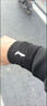 李寧（LI-NING）護腕男女款健身護腕籃球網(wǎng)球羽毛球手腕護具健身運動(dòng)護腕 黑色 均碼 曬單實(shí)拍圖