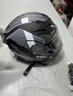 VGV摩托車(chē)揭面盔3C認證男女士冬季保暖機車(chē)三合一藍牙頭盔引擎黑 XXL 曬單實(shí)拍圖