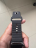 FJU適用華為手表表帶Watch D2新款硅膠運動(dòng)風(fēng)夏天HUAWEI氟橡膠男士華為血壓手表watch d2表帶 黑色 適用:華為Watch D2 曬單實(shí)拍圖