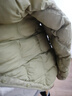 鴨鴨兒童羽絨服輕薄內搭男女童秋冬季新款內膽保暖中大童裝外套KX 牛油果綠 140 曬單實(shí)拍圖