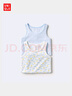 優(yōu)衣庫嬰幼兒寶寶Joy of Print網(wǎng)眼背心/2件裝473635 01 乳白色 90 曬單實(shí)拍圖